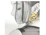 18K Gold plated earrings