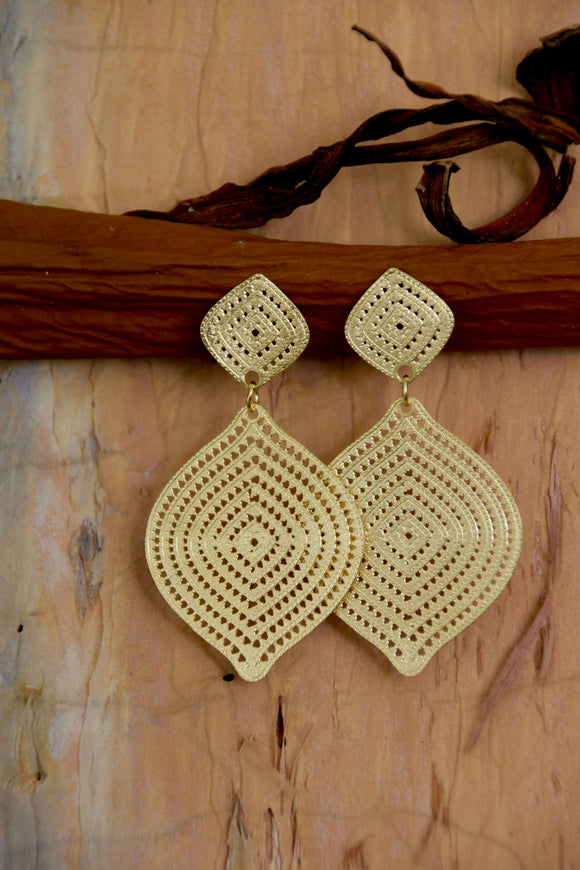 18k Gold plated earrings