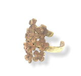 18K Gold plated adjustable ring