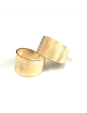 18K Gold plated adjustable ring