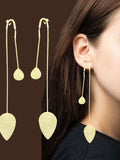 18K Gold plated long earrings